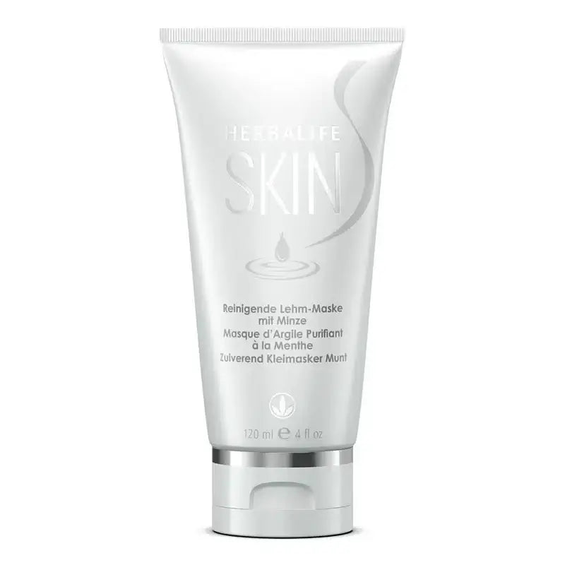 Herbalife SKIN Purifying Clay Mask with Mint in a 120ml tube for refreshing and purifying the skin.
