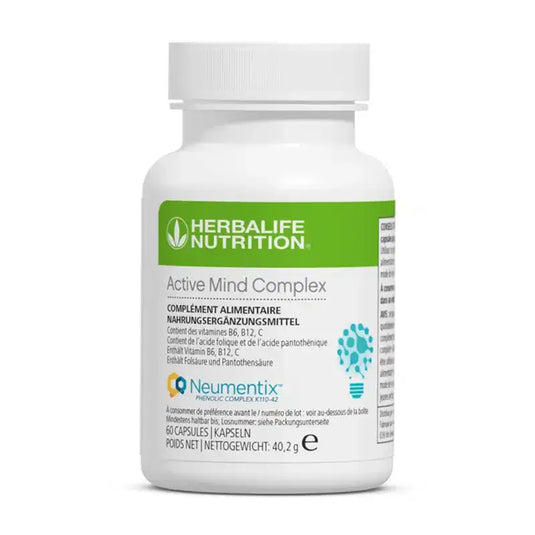 Herbalife Active Mind Complex – 60 Capsules for enhanced brain health and mental performance.